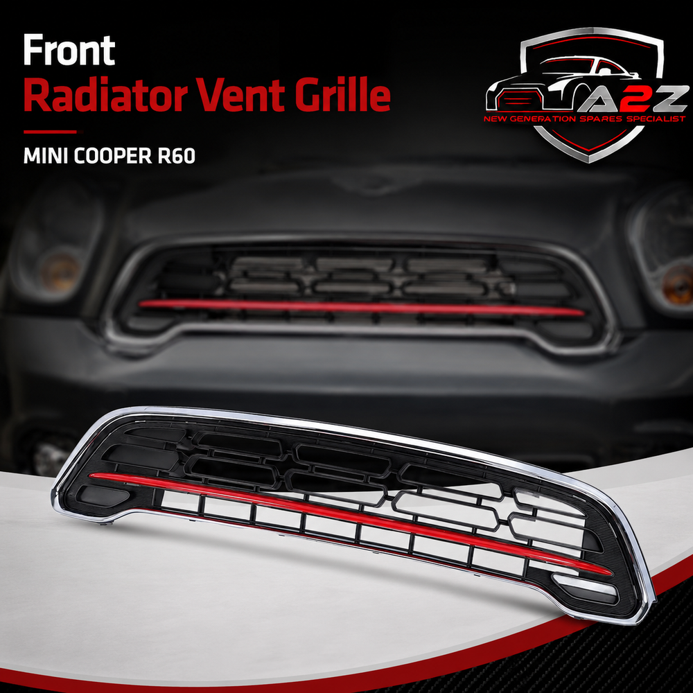 Front Radiator Vent Grille 51139812862 Compatible With MINI COOPER R60