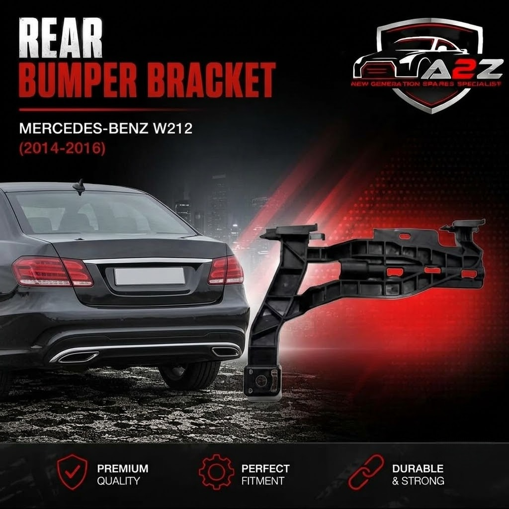 Rear Bumper Bracket Left 2128854514 & Right 2128854614 Compatible With MERCEDES BENZ E-CLASS W212  2014-2016 842