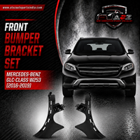 Front Bumper Bracket Left 2538851700 & Right 2538851800 Compatible With Mercedes-Benz GLC-CLASS W253 (2016-2019) Tag No.990