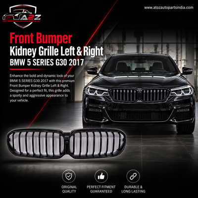 Front Bumper Kidney Grille Left & Right 51129852169 Compatible With BMW 5 SERIES G30 LCI 2017 Tag No.79