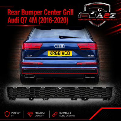 Rear Bumper Center Grill 4M0807834 Compatible With Audi Q7 4M (2016-2020) Tag No.181