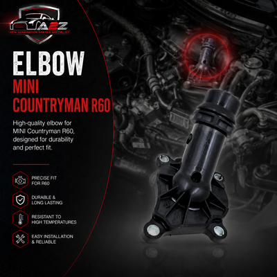 Elbow (Thermostat) 11518512445 Compatible With MINI COUNTRYMAN R60 Tag-E-91