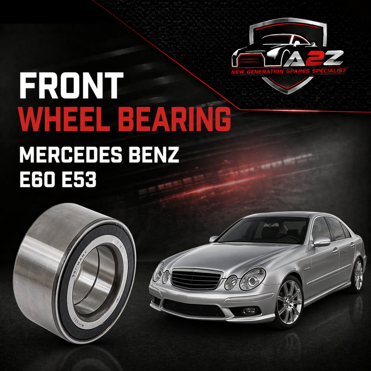 Front Wheel Bearing 31226751978 Compatible With Mercedes Benz E60 X5 E53