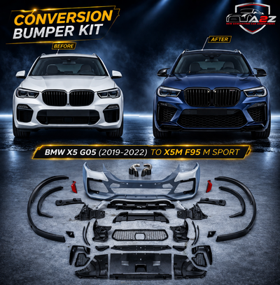 Complete Conversation Body Kit Compatible With BMW X5 G05 (2019-2022) To X5M F95 M Sport Style Upgrade | Shipping Cost Not Included