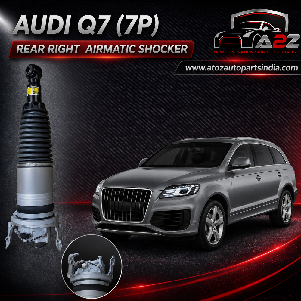Rear Right Air Suspension Shock Absorber Strut 7P06616020J Compatible With AUDI Q7 (7P) T-2