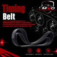 Timing Belt 7PK2035 0019937596 0029934296 1562020919 19937596 Compatible With Mercedes Benz CLS (C219) & E-Class (W211) & E-Class (W212) & GL-Class (X164) & M-Class (W164) & R-Class (W251, V251) & S-Class (W221, V221) Tag-BEL-05