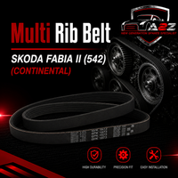 Multi Rib Belt 6PK1873 03E260849A Compatible With SKODA FABIA II (542) (CONTINENTAL)
