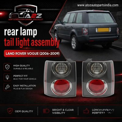Rear Lamp Red White Left XFB500272LPO & Right XFB500263LPO Compatible With LAND ROVER VOGUE ( 2006-2009 )