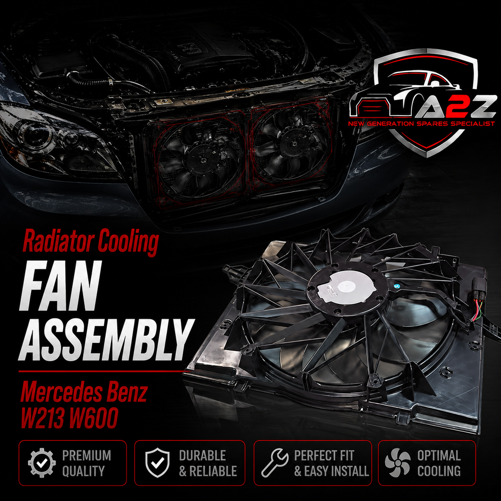 Radiator Cooling Fan Assembly 0999065601 Compatible With Mercedes Benz W213 W600