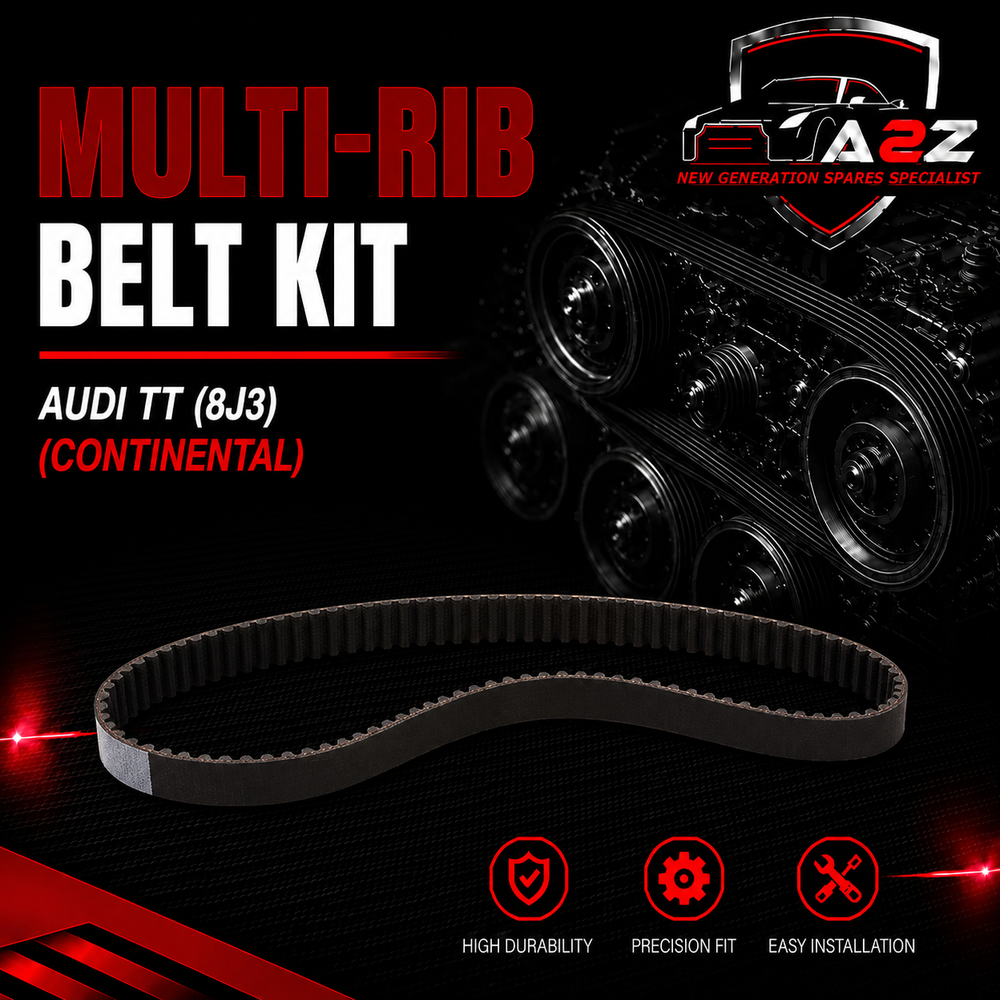 Multi RIB Belt Kit 6PK1120K2 Compatible With AUDI TT (8J3) (CONTINENTAL)