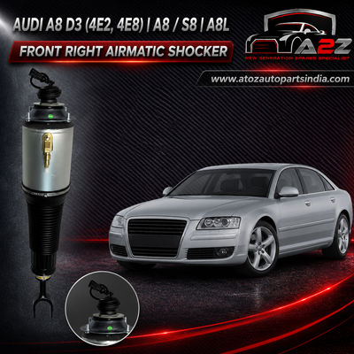 Front Right Air Suspension Shock Absorber Strut 4E0616040 4E0616040A Compatible With AUDI A8 D3 (4E2, 4E8) | A8 / S8 | A8L