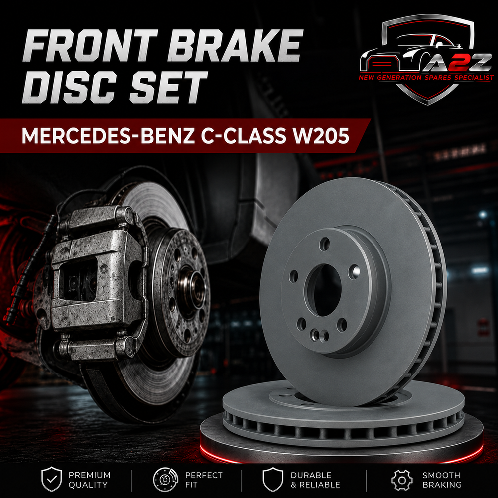 Front Brake Disc Set A0004212612 Compatible With MERCEDES-BENZ C-CLASS W205