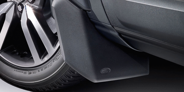 Mud Flaps CAS500010PCL Compatible With Land Rover Discovery 4 (2010-16)