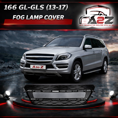 Outer Grille Fog Lamp Cover Compatible With MERCEDES-BENZ GL-GLS W166 2013-2017 Fog Lamp Cover Left 1668843722 & Right 1668843822 Tag-FC-221