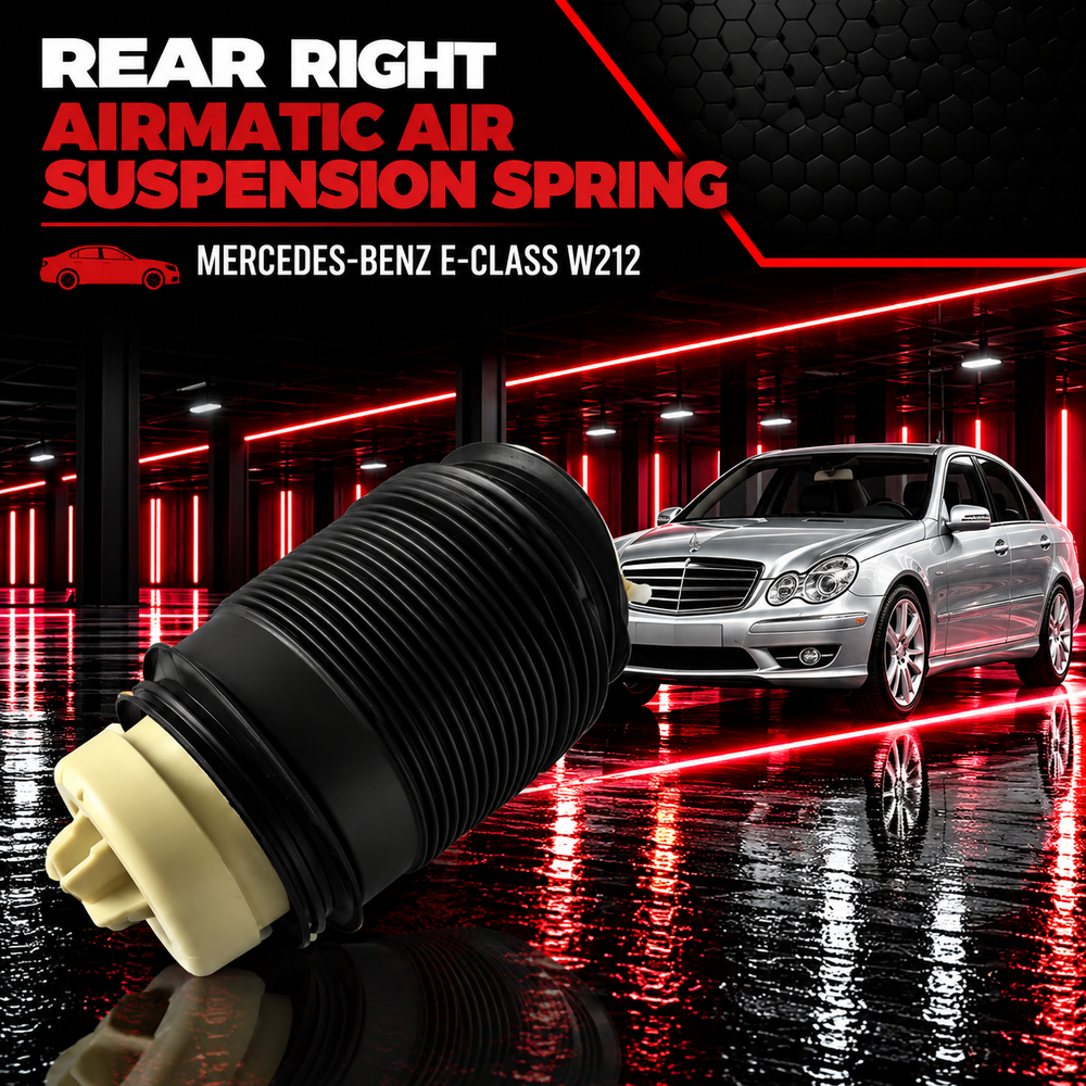 Rear Right Airmatic Air Suspension Spring 2123200825R 2123200825 2123202025 2123203825 2123204025 Compatible With MERCEDES-BENZ E-CLASS W212