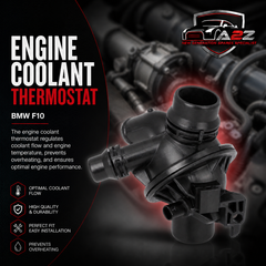 Engine Coolant Thermostat 11537580627 11538671517 For BMW 5 Series F10 & 7 Series F02 Tag-E-77