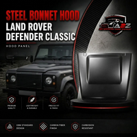 Steel Bonnet Hood Compatible With Land Rover Defender Classic