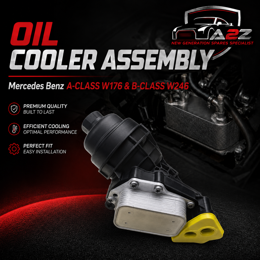 Oil Cooler Assembly 2701800810  A2701800810 2701800610 A2701800610  For Mercedes Benz A-CLASS W176 & B-CLASS W246 Tag-O-70