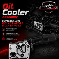 Oil Cooler Assembly 2711801410AL 2711801010 2711801010AL 2711801210AL  for Mercedes-Benz C-CLASS W204 & E-CLASS W212 Tag-O-46