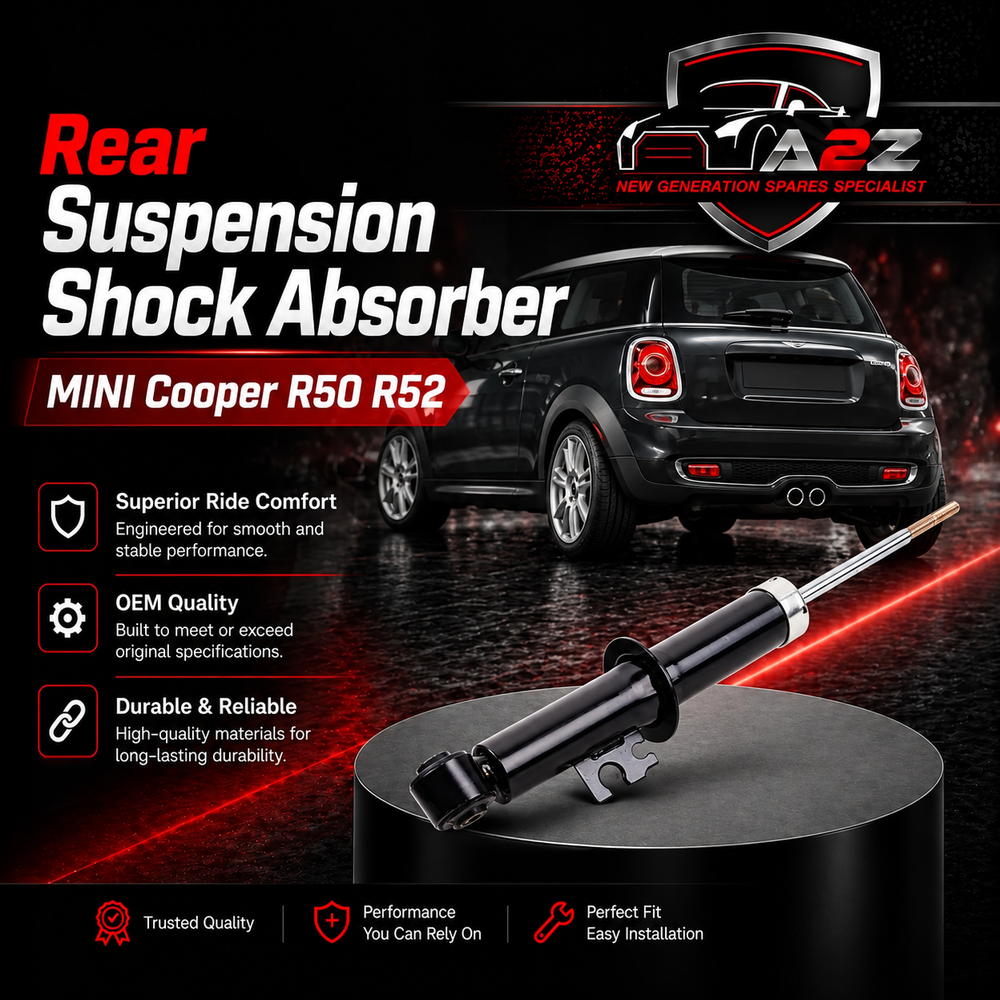 Rear Suspension Shock Absorber Right 33506764914 Compatible With MINI Cooper R50 R52