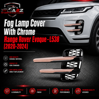 Fog Lamp Cover With Chrome Right LR114728 & Left LR114729 Compatible With Land Rover Range Rover Evoque - L538 (2020-2024) Tag No.611 (2020-2024)