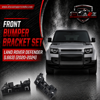 Front Bumper Bracket Left LR132643 & Right LR132641 Compatible With Land Rover Defender (L663) (2020-2024) Tag No.3451