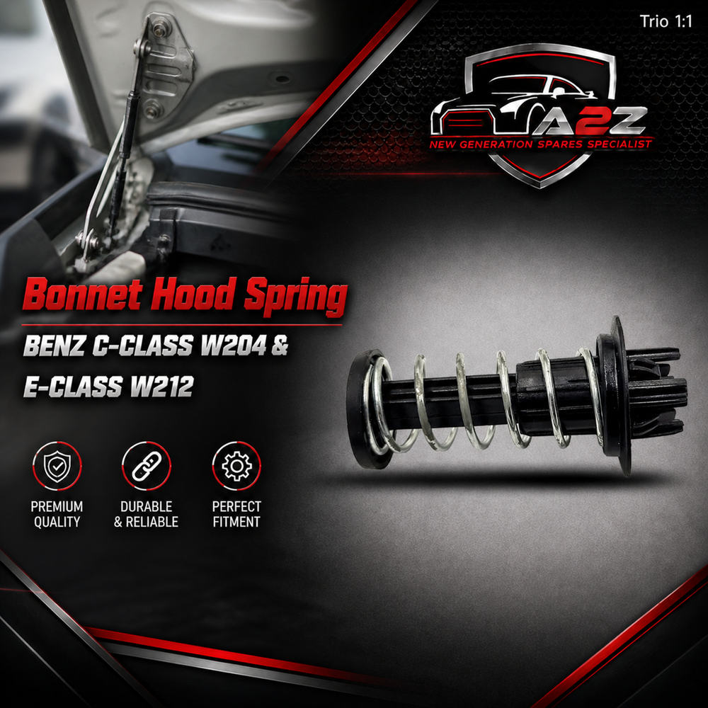 Bonnet Hood Spring Set Left 2048800127 & Right 2048800227 Compatible with MERCEEDES BENZ C-CLASS W204 & E-CLASS W212