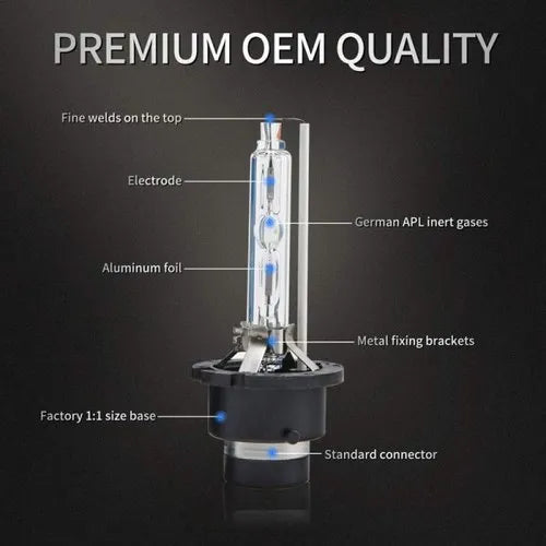Headlight Bulbs D4S 6000k (Pack of 1)