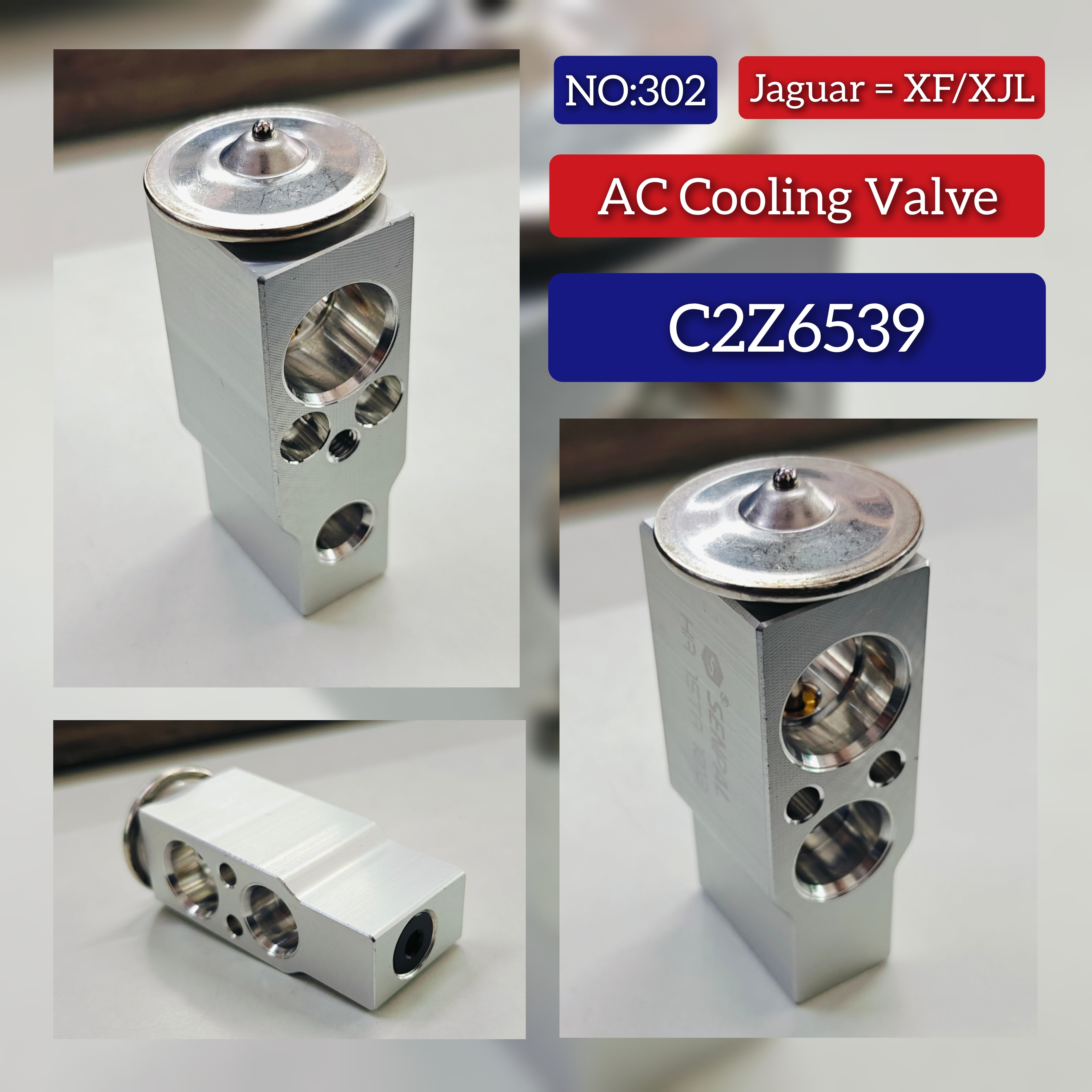 Expansion Valve C2Z6539 Compatible With JAGUAR XF I (X250) & XJ (X351)
