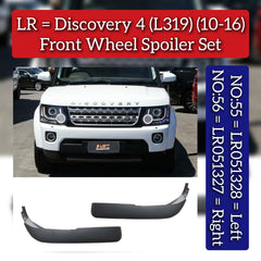 Front Wheel Spoiler Left LR051328 & Right LR051327 Compatible With Land Rover Discovery 4 (L319) (2010-2016) Tag No.55-56