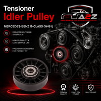 Tensioner Idler Pulley 6012000970 A6612003070 A6012000970 Compatible with MERCEDES-BENZ G-CLASS (W461) & E-CLASS (W124) & C-CLASS (W202) Tag no : 24