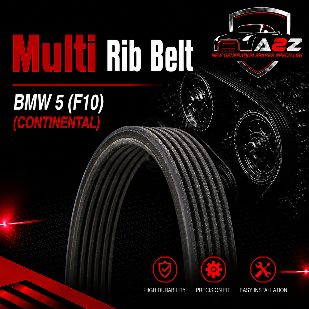 Multi Rib Belt 7DPK1697 11287808107 Compatible With BMW 5 (F10) (CONTINENTAL)