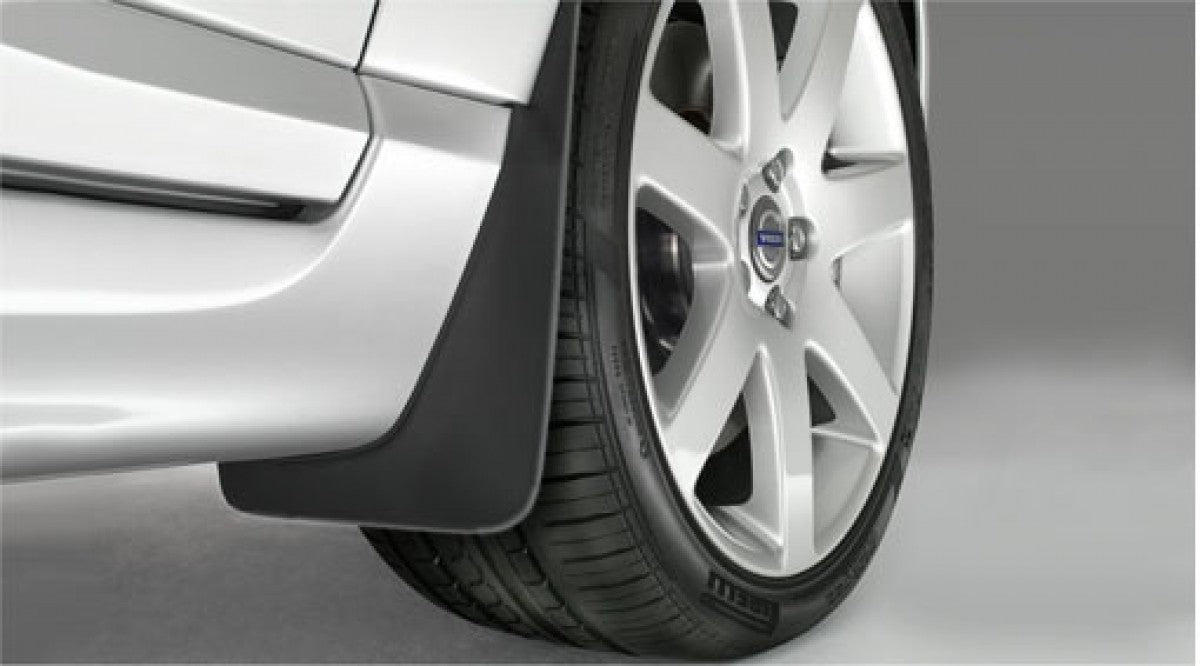 Front & Rear Wheel Mud Guard Flap (Set of 4) 30664836 30796914 Compatible With Volvo S80 (2007-16)