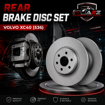 Rear Brake Disc Set 92304703 &31471477 & 32300123 Compatible With VOLVO XC40