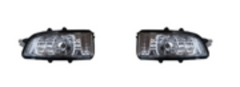 Side Rearview Mirror Light or Mirror Indicator Turn Signal Light Lamp Left 31111090 30716696 &  Right 31111102 30716697 Compatible With Volvo S40 (2007-2012)
