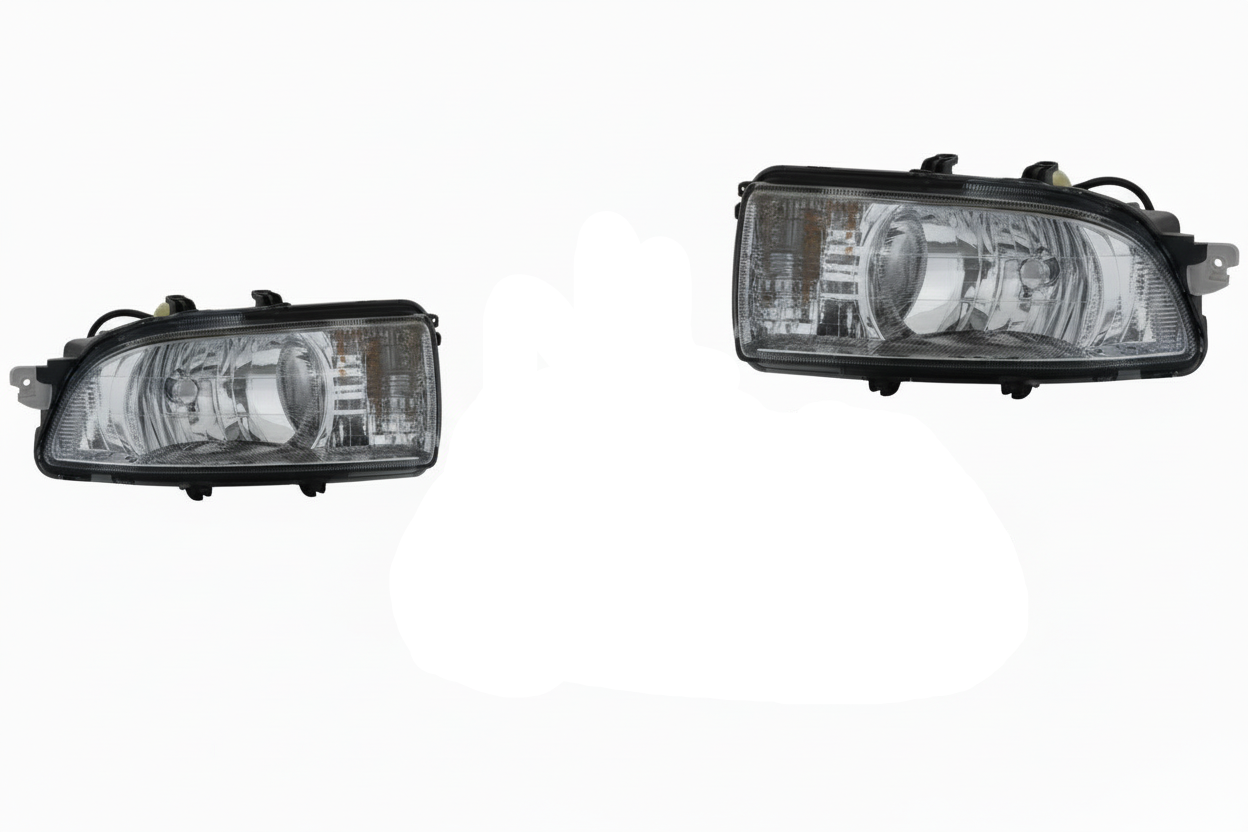 Side Rearview Mirror Light or Mirror Indicator Turn Signal Light Lamp Left 31111090 & 30716696 &  Right 31111102 & 30716697 Compatible With Volvo S40 (2007-2012)