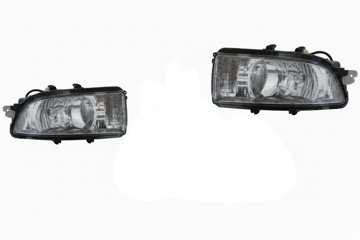 Side Rearview Mirror Light or Mirror Indicator Turn Signal Light Lamp Left 31111090 & 30716696 &  Right 31111102 & 30716697 Compatible With Volvo S40 (2007-2012)