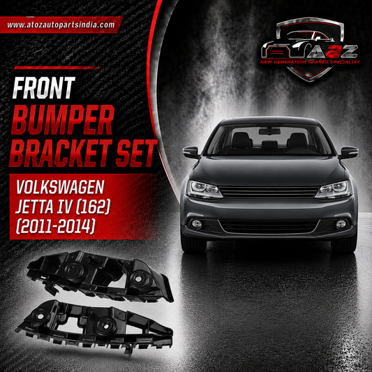 Front Bumper Bracket Left 5C6807183A Right 5C6807184A Compatible With Volkswagen  JETTA IV (162) Tag No.282