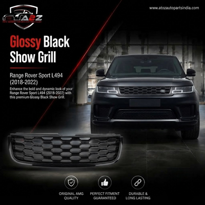 Glossy Black Show Grill LR098747 Compatible With Range Rover Sport - L494 (2018-2022) Tag No.47