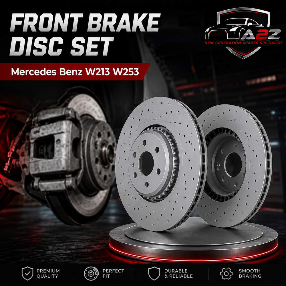 Frond Brake Disc Set 0004212312 Compatible With Mercedes Benz W213 W253