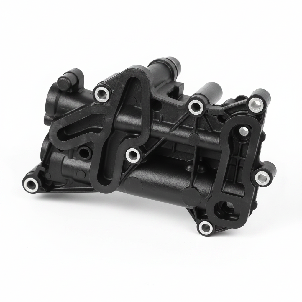 Elbow (Thermostat) 11428507694 Compatible With BMW 3 Series E90 Tag-E-80