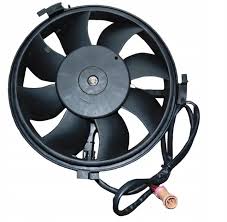 Engine Cooling Fan Motor Fan Assembly (Round Pin ) 8D0959455Q Compatible With AUDI A8 & SKODA SUPERB I (3U4) &VW PASSAT