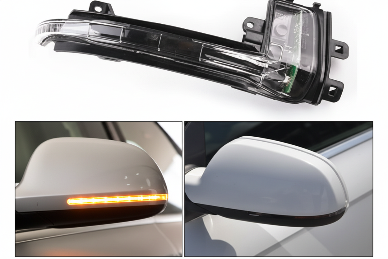Dynamic Turn Signal LED Mirror Light Left 8KD949101C & Right 8KD949102C Compatible with AUDI A4  2013-2016 Tag-MLA-152