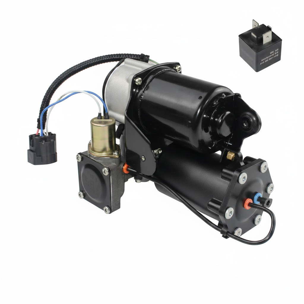 Air Suspension Compressor Pump LR025111 LR041777 LR015089 LR006201 Compatible With LAND ROVER RANGE ROVER III L322
