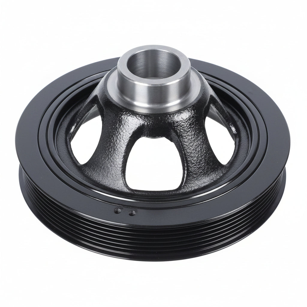 Crankshaft Pulley 2710300003 A2710300003 Compatible With MERCEDES-BENZ C-CLASS (W203) & C-CLASS (W204) & E-CLASS (W211) & E-CLASS (W212) Tag-CP-07