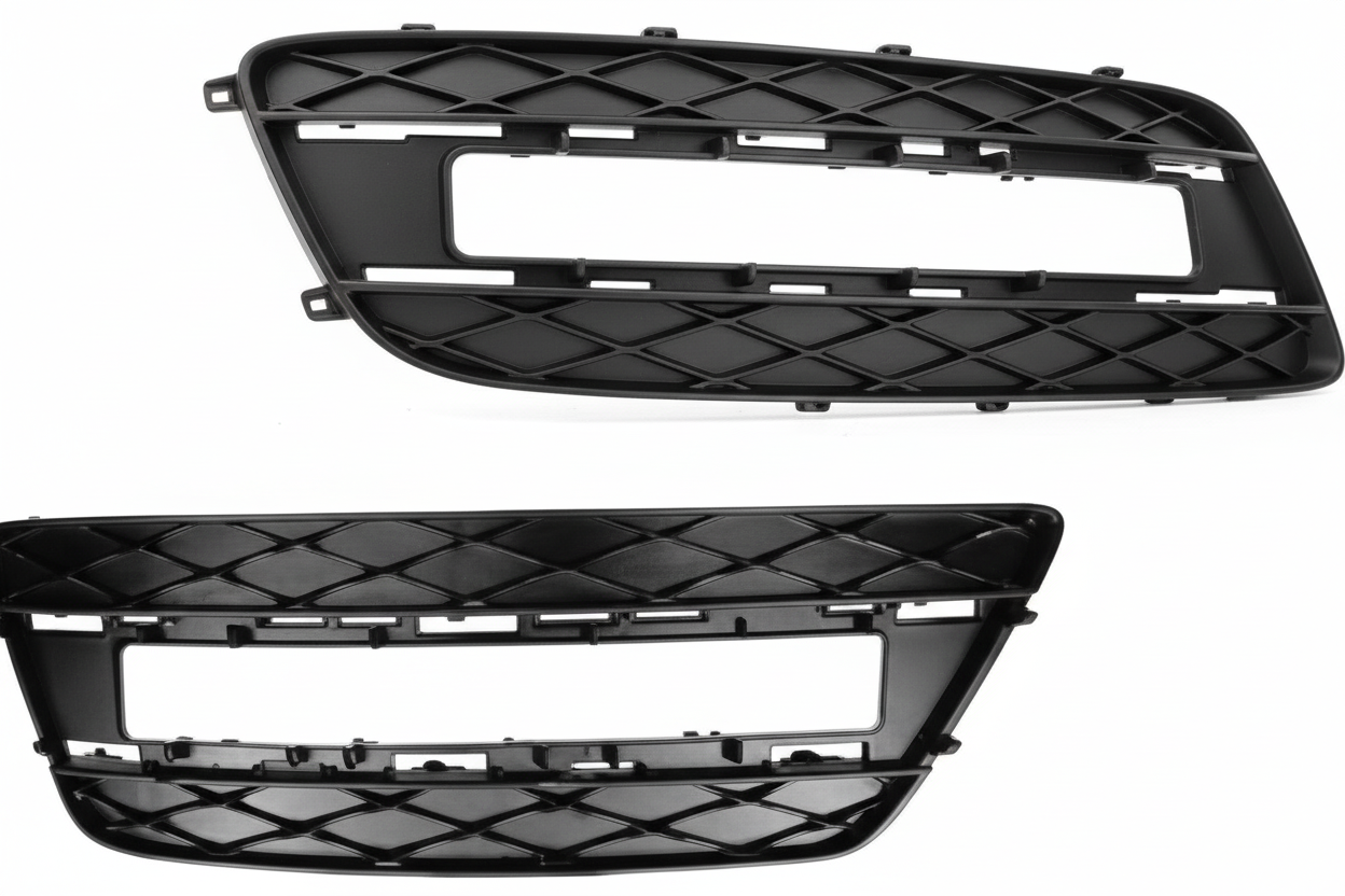 Outer Grille Fog Lamp Cover Compatible With MERCEDES-BENZ GL-GLS W166 2013-2017 Fog Lamp Cover Left 1668843722 & Right 1668843822 Tag-FC-221