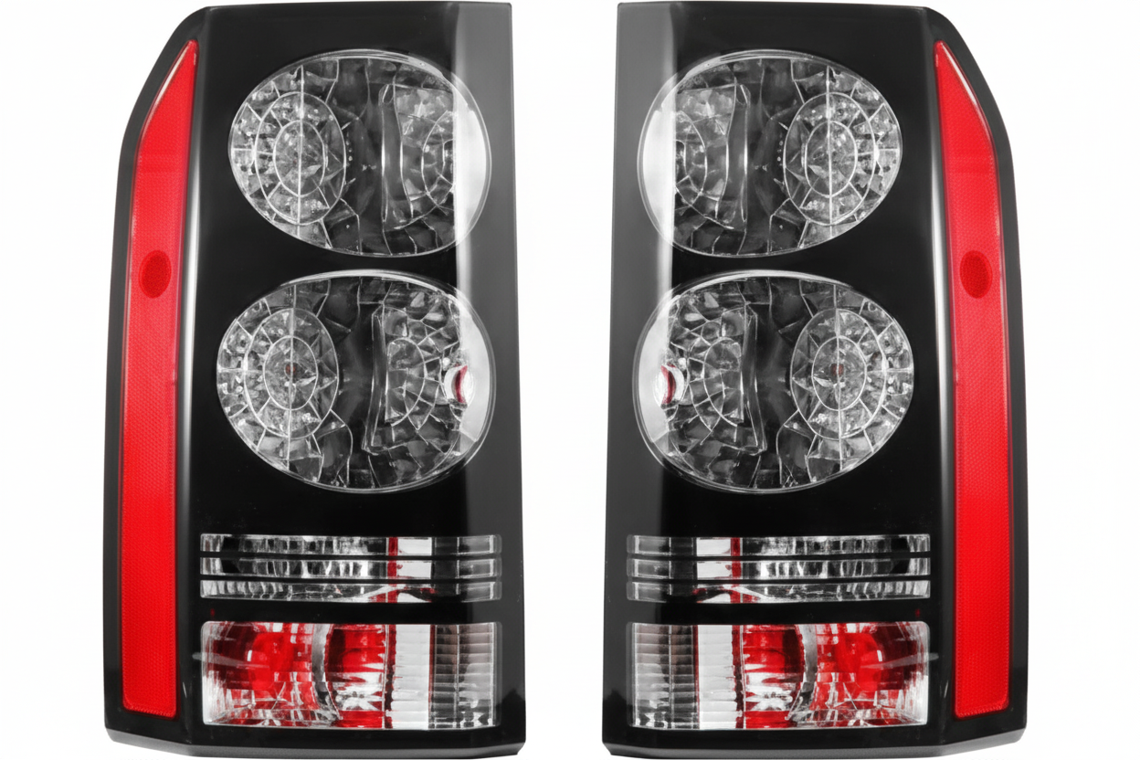 Tail Light Rear Lamp Compatible With LAND ROVER DISCOVERY IV (L319) | LR4 Tail Light Rear Lamp Left LR052397 LR162974 & Right LR052395 LR162972 Tag-TLR-10