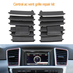 Center AC Conditioner Air Vent Grill Outlet Tab Clip Repair Kit 1668300054 1668300654 Compatible With MERCEDES BENZ GL-CLASS W166 & M-CLASS W166 Tag-ACR-11