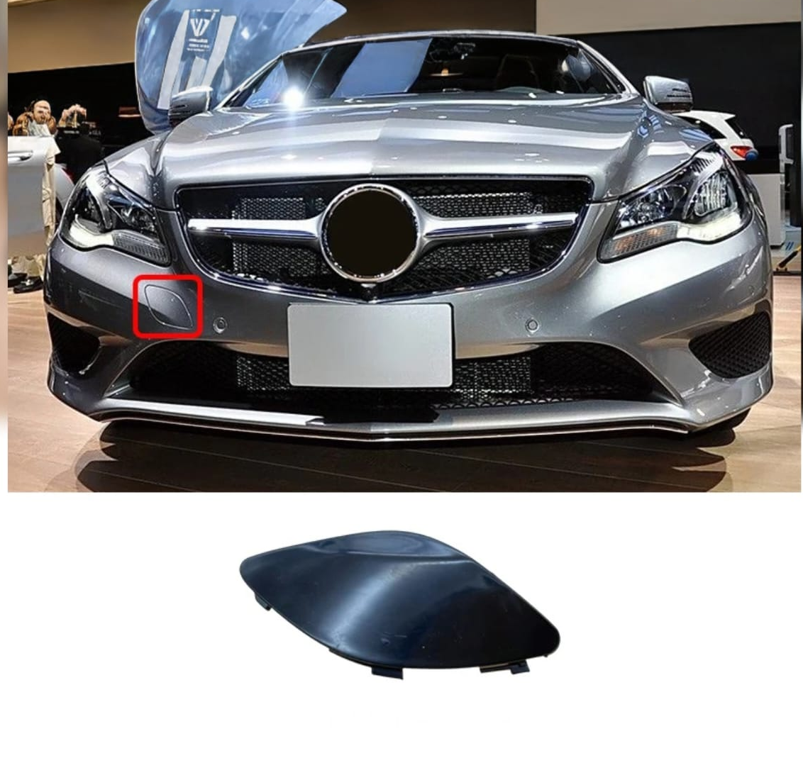 Front Towing Cap 2078851023  A2078851023 Compatible With Mercedes Benz 207 (2014-16) Tag No.373