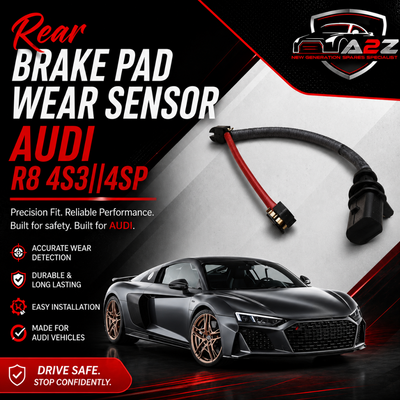 Rear Brake Pad Wear Sensor 4S0615437B Compatible With AUDI R8 4S3||4SP